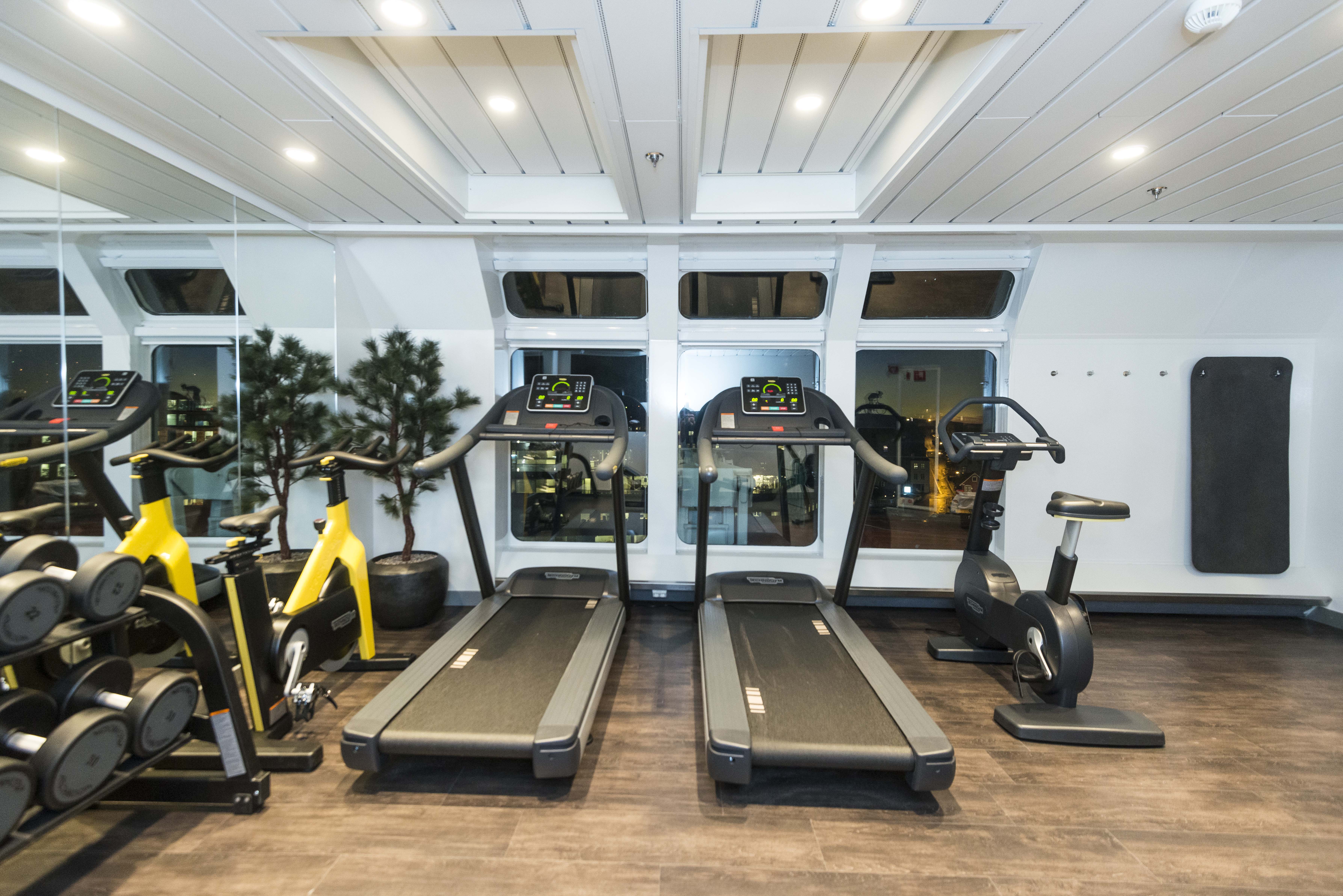 MS Nordnorge - Sauna and Fitness Room